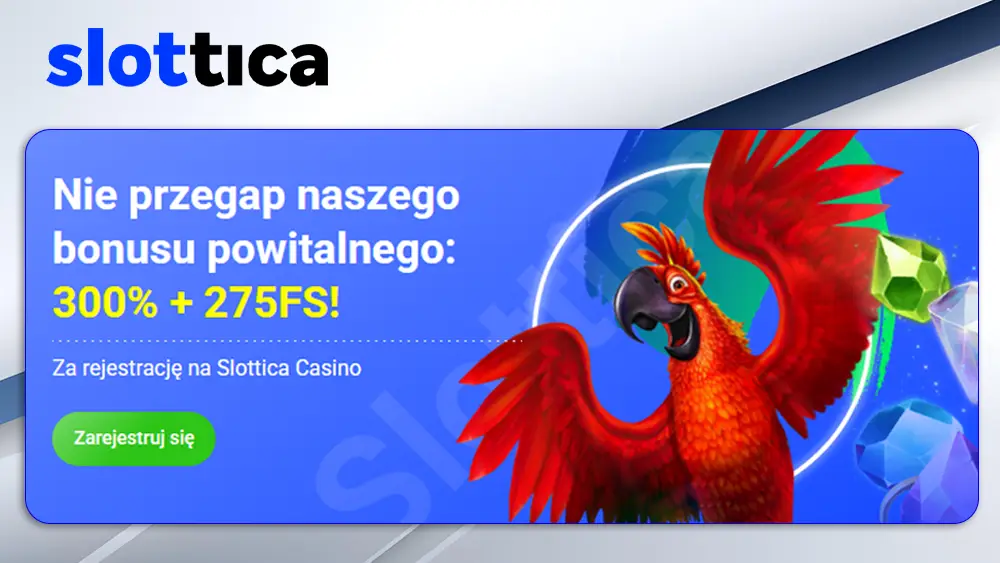 Bonus powitalny Slottica